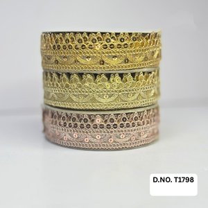 ผ้าลูกไม้ปัก100% ผ้าฝ้ายสำหรับรองเท้าและกระเป๋าสุดหรูสง่างามเหนือกาลเวลา - Product Image 2