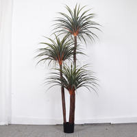 Plante artificielle Dracaena Draco en pot, sur mesure, OEM, feuillage réaliste pour la décoration intérieure de la maison et du bureau, prix d'usine, vente en gros
