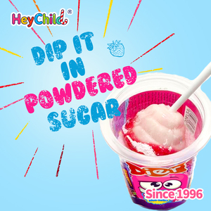 Kẹo Bán Buôn Tùy Chỉnh Nhãn Hiệu Riêng Vui Vẻ Tự Làm Kem Hình Ngâm <span class=keywords><strong>Lollipop</strong></span> Với Hương Vị Hỗn Hợp Và Bột Chua Hoàn Hảo OEM - Product Image 4