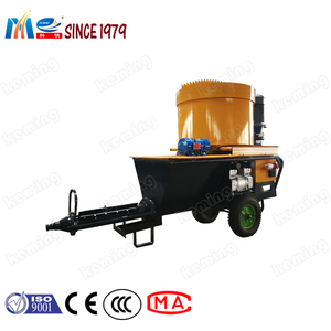 Machine à projeter du mortier CE 380v, machine à enduire intégrée avec un mélangeur pour <span class=keywords><strong>la</strong></span> <span class=keywords><strong>construction</strong></span> - Product Image 5