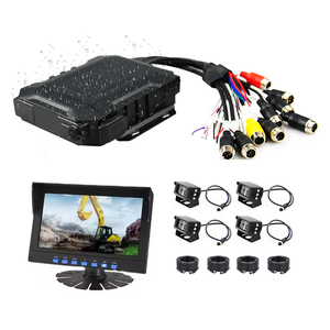 Không Thấm Nước 4G LTE Xe DVR mdvr ADAS DSM với OEM ODM Hỗ trợ xe nâng/kỹ thuật máy ảnh SD/HDD lưu trữ - Product Image 3