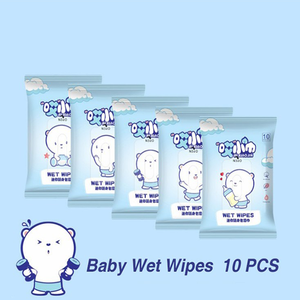 <span class=keywords><strong>Lingettes</strong></span> <span class=keywords><strong>pour</strong></span> bébé en gros, meilleur prix d'usine, 10 <span class=keywords><strong>lingettes</strong></span> jetables douces <span class=keywords><strong>pour</strong></span> le nettoyage de la peau du bébé - Product Image 4