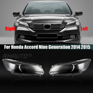 Cubierta de Faro para Honda Accord Novena Generación 2014 2015, Carcasa de Faro, Lente Transparente de Plexiglás, Accesorios para Automóviles - Product Image 1