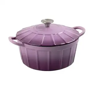 Hot Selling 2023 Cast Iron Cookware Set Cooking Pot Casserole Dish Backing Pot Pot Set