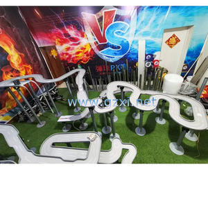 Ensemble de Pistes à Billes Créatives pour Enfants HUAXI Jeu de Course de Flipper Intérieur Jeu de Billard Spécial Divertissement Sportif Écologique - Product Image 1