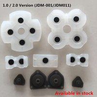 Kit de caoutchouc silicone conducteur SYYTECH V1.0 V2.0 pour la réparation des manettes PS4