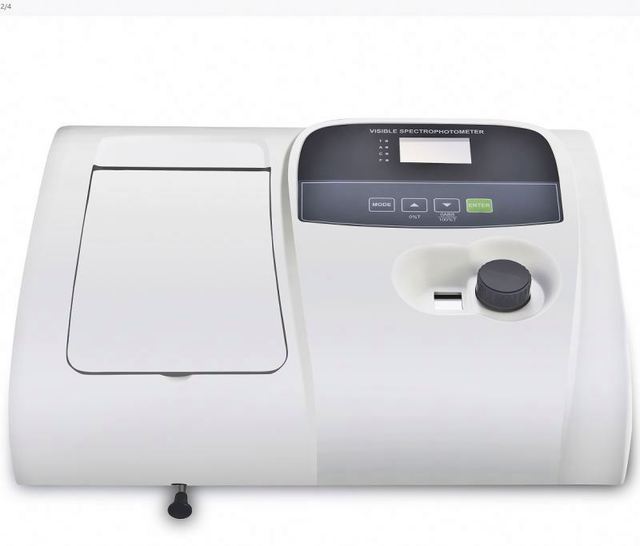 Laboratory Chemical Analysis Machine Single Beam Uv Visible Vis Spectrophotometer Equipment
