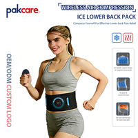Nouveauté : Sac de thérapie par compression d'air sans fil chaud/froid pour le bas du dos, idéal pour la récupération des blessures sportives et les soins de santé