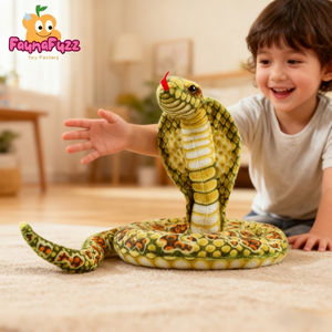 ตุ๊กตางูเห่าขนาดใหญ่เหมือนจริง ของเล่นเด็ก งูจำลองนุ่มนิ่ม ของขวัญอนิเมะแบบกำหนดเองได้ ตุ๊กตาสัตว์ ของเล่นพลาสติกจาก Animal Crossing - Product Image 2