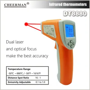 Cheerman DT8880 50~880 celsius popular industrial thermometer household pyrometer