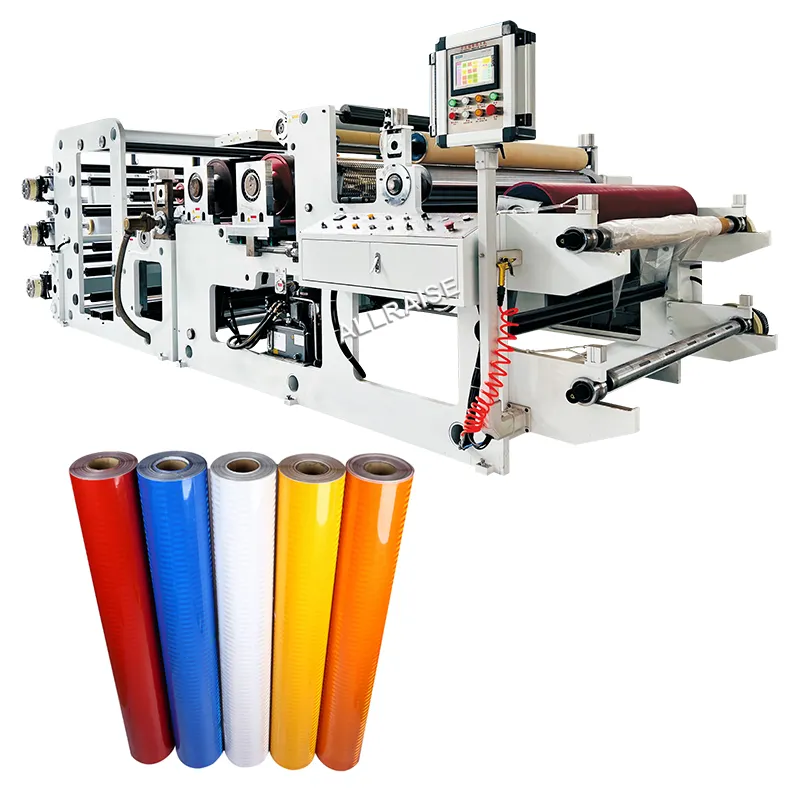 Machine de fabrication de film réfléchissant à micro-prisme entièrement automatique en PVC/PP/EVA imprimante d'hologramme 3D machine à film réfléchissant routier