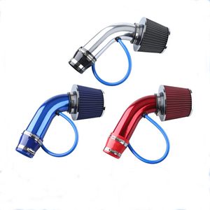 Juego de admisión de filtro de aire modificado para automóvil Entrada de flujo grande 76mm Juego de cabeza de seta de 3 pulgadas Tubo de admisión de aleación de aluminio - Product Image 1