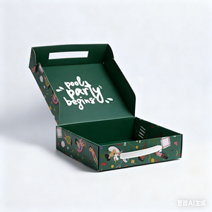 ملفات إلكترونية ذكية من الورق المقوى قابلة لإعادة التدوير وصديقة للبيئة، مع طلاء مطفي وورنيش ونقش، وحجم قابل للتخصيص - Product Image 3