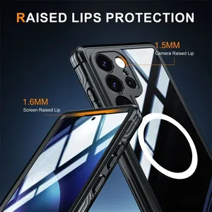 Funda Protectora Híbrida 360° <span class=keywords><strong>para</strong></span> <span class=keywords><strong>Samsung</strong></span> S25 Ultra S23 S24FE, Cristal 9H, Resistente, <span class=keywords><strong>para</strong></span> Galaxy A55 A16 A36 A56 - Product Image 1