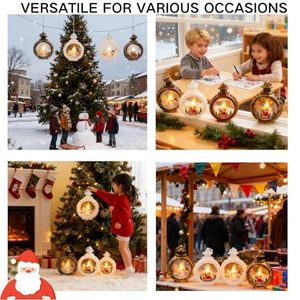 Décorations de Noël, lumières LED de Noël, décorations de Noël, cadeaux de Noël, Joyeux Nouvel An, décorations pour la maison et le bureau - Product Image 6