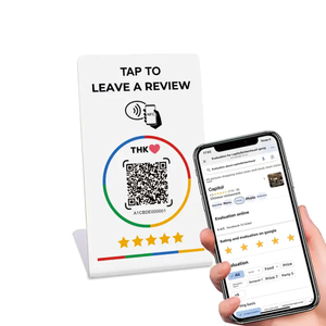 Carte-cadeau <span class=keywords><strong>Google</strong></span> Review Tap Display Stand <span class=keywords><strong>Code</strong></span> <span class=keywords><strong>QR</strong></span> Stand Sign Custom <span class=keywords><strong>QR</strong></span> <span class=keywords><strong>Code</strong></span> NFC Chip Contactless <span class=keywords><strong>google</strong></span> <span class=keywords><strong>Play</strong></span> - Product Image 2