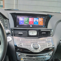 Autoradio Android 10,25 pouces universel pour Infiniti Q70L 2013~2019 QLED Octa-Core 4G CarPlay Android Auto DSP Plug & Play