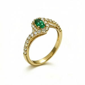 <b>CUSTOM</b> SILVER 10K/14K/18 SOLID GOLD CLASSIC LAB GROWN CVD IGI VVS-VS QUALITY BRILLIANT CUT ENGAGEMENT PARTY FASHION CLUSTER <b>RING</b> - Product Image 1