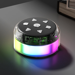 Loa không dây tiếng ồn Trắng ngủ màn hình đầy màu sắc LED môi trường xung quanh ánh sáng ban đêm cạnh giường ngủ mini hệ thống âm thanh - Product Image 2