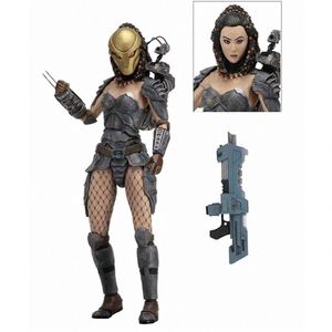 Xm 18cm thiết kế mát mẻ Neca người ngoài hành tinh <span class=keywords><strong>VS</strong></span> động vật ăn thịt Mô hình đồ chơi bộ sưu tập bức tượng phim hoạt hình PVC Hành động Hình - Product Image 3