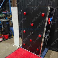 Chaos Strike - Jeu d'arcade de type 'Light Carnival' pour 2 joueurs, machine de capture de lumières à réaction rapide, mini structure de jeu intérieure en métal