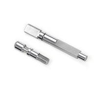 Goupille de centrage en fer nickelé de haute précision sur mesure, tournée CNC, insert de goupille, pièces OEM personnalisées
