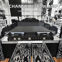 Amplificateur de puissance classe D 4 canaux DA18K4, boîtier métallique, amplificateur audio pour équipement/amplificateurs de sonorisation de scène, amplificateur professionnel