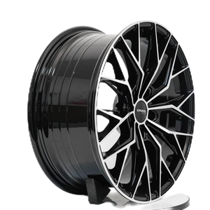 Rines de Aleación Kipardo en Oferta, Personalizados 17x7.5 18x8 18x8.5 5x114.3 5x112, Fabricados con Tecnología Flow Forming, Acabado Negro Brillante para VW Golf - Product Image 3