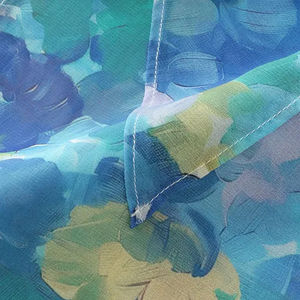 Pañuelo de Mujer Multicolor de Poliéster, Diseño Cuadrado Pequeño, Pintado a Mano, Ligero, Transpirable, a la Moda, Venta al Por Mayor, Primavera-Verano - Product Image 4