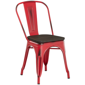 <strong>Haosi</strong> Dining Room Furniture Sedie Cucina Bistro Luxury Retro Stackable Restaurant Chairs Metal Dining Chairs for Wedding Events - Product Image 5