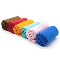 Serviette de golf en microfibre gaufrée personnalisée avec logo, accessoires de golf, serviette de golf en microfibre, conception OEM