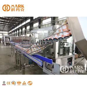 Small Canning Beverage Business 2000CPH Carbonated Soft Drink Can Filling Sealing Labeling Machine