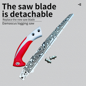 Sierra manual de corte de madera de fábrica Sierra manual de Damasco Sierra de árbol Fácil de cortar - Product Image 3