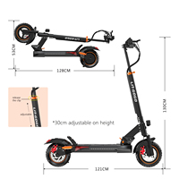 Scooter Eléctrico Ligero LITGOGO M4 en Stock en Alemania, Batería de 48V 13Ah, Alcance de 30-45KM, Motor de 800W, Scooter Eléctrico para Desplazamientos, Venta al Por Mayor