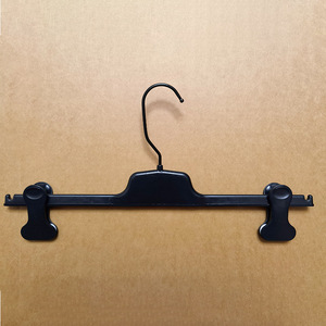 Nhà Máy Cung Cấp PZ36-36cm Móc Áo Di Động Màu Đen Nhựa Quần Giá Có Thể Điều Chỉnh Bên Trái Bên Phải Kính Thiên Văn Quần <span class=keywords><strong>Clip</strong></span> Váy - Product Image 4