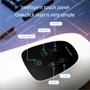 Masajeador de manos OEM 2025, masaje de amasado recargable por calor, compresión de aire, Control de sincronización eléctrico inalámbrico, garantía de un año - Product Image 6