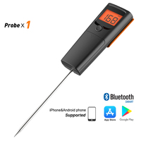 Thermomètre de cuisine numérique sans fil de type stylo MiniX1 multifonctionnel pour la cuisson de la viande et du gril de barbecue OEM et ODM pris en charge