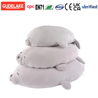 En gros : Coussin de câlin en peluche en forme de phoque, jouet en peluche personnalisé, certifié CE CPC, en stock