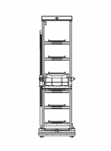 Thông minh công nghiệp kho lưu trữ bin AGV Robot đa lớp AMR bin xếp chồng thông minh AGV Robot - Product Image 3