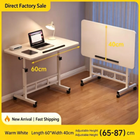 Bureau portable pour étudiants, table de chevet simple pour la maison, bureau empilable