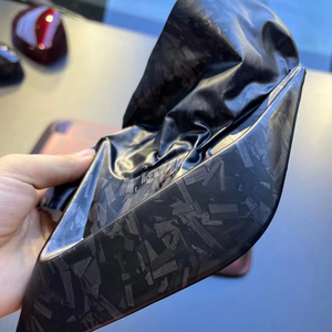 哑光锻造碳纤维乙烯基汽车贴纸幽灵迷彩自粘防刮DIY内饰变色车身贴花 - Product Image 6