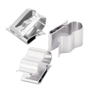 Clip de guidage d'eau pour panneau solaire en acier inoxydable 304, déflecteur de drainage photovoltaïque, clip de drainage des boues, clip de câble - Product Image 1