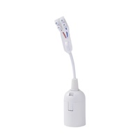 Douilles de lampe E27 modernes en plastique, support de suspension rétro personnalisé pour restaurant, douille à vis AC 110V/220V, garantie 2 ans, direct usine