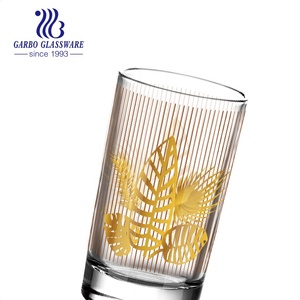 Gobelet en verre arabe 6OZ boîte-cadeau en gros tasse à thé marocaine luxe argent et doré décalcomanie tasse à thé en verre turc - Product Image 5