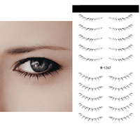 Autocollants de tatouage temporaires en papier de qualité salon, naturels, pour les yeux et le corps, pour un maquillage quotidien facile et une subtile mise en valeur des yeux, effet réaliste