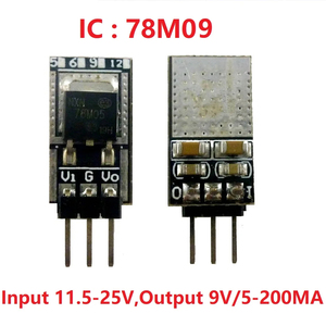 (BSC) 78MXX 05 06 09 12 LDO-Reglermodul 15V 19,5V 20V 24V zu 9V 6V 5V Konverter Step-Down-Platine - Product Image 6