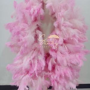 Grandes boas en plumes d'autruche de 3 mètres et 3,5 mètres, guirlande de plumes d'autruche, écharpe pour la danse, les fêtes, les spectacles sur scène - Product Image 2
