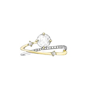 Cadeau pour <span class=keywords><strong>la</strong></span> fête <span class=keywords><strong>des</strong></span> mères, bague entrelacée en moissanite brillante 1 carat pour femme, maman, argent sterling 925, anneaux de promesse torsadés de luxe - Product Image 5