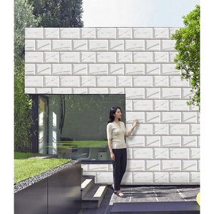Carreaux de façade en briques blanches Vistaar 12x18, 300x450 mm, carreaux muraux en céramique antidérapants pour l'extérieur, design extérieur et décoration moderne - Product Image 1