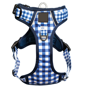 快適なステップイン式犬用ハーネス、頑丈で反射素材付き、アクティブなペットのための簡単操作ハンドル付きファッションハーネス - Product Image 1